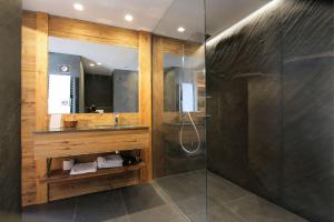 Koupelna v ubytování Hotel Cote Brune