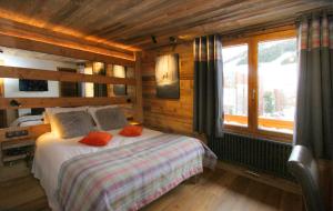 Postel nebo postele na pokoji v ubytování Hotel Cote Brune
