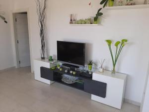TV a/nebo společenská místnost v ubytování Apartment Mia