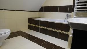 Koupelna v ubytování Homestay Olivera
