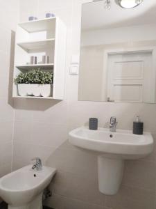 Kúpeľňa v ubytovaní Apartament Rodzinny 200M do morza Kołobrzeg