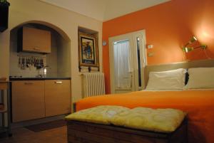 Kuchyň nebo kuchyňský kout v ubytování La Casa Nei Sassi + 20 fotografií