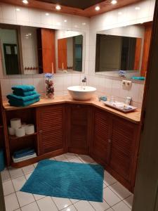 Koupelna v ubytování Gäste Apartement Casa Luber
