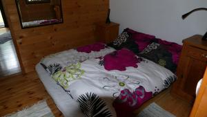 Łóżko lub łóżka w pokoju w obiekcie Agroturystyka Camping