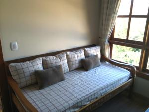 Postel nebo postele na pokoji v ubytování Eco Pousada Quaresmeiras