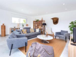 a living room with a couch and two chairs and a table at Holiday Home Almendro by Interhome in Santa Cristina d'Aro
