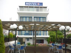 Budova, kde se aparthotel nachází
