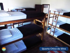Un ou plusieurs lits superposés dans un hébergement de l'établissement Buena Vista Hostel