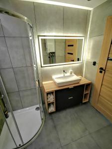 Kúpeľňa v ubytovaní Apartment Cyprys 1