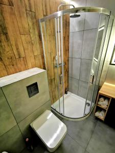 Kúpeľňa v ubytovaní Apartment Cyprys 1