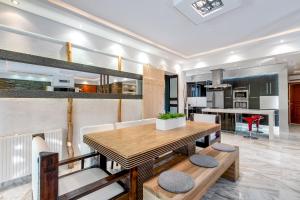 A kitchen or kitchenette at Spa Villa34 Family resort Renew, Relax, Revitalise