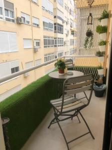 Balkón nebo terasa v ubytování Masai Victoria Beach. A 100 metros de la playa.