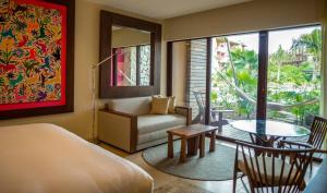 Posezení v ubytování Hotel Xcaret Mexico All Parks All Fun Inclusive