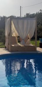 The swimming pool at or close to Stavlos