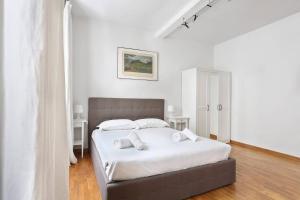 Postel nebo postele na pokoji v ubytování Appartamento La Terrazza Firenze centro storico