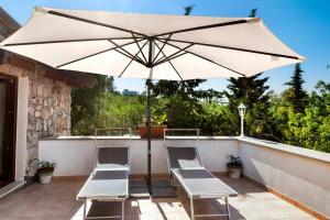 Balkon lub taras w obiekcie Gaiano Apt