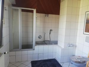Koupelna v ubytování Bertha´s Home