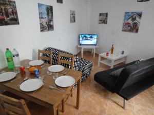 Posezení v ubytování Bungalow Las Américas Beach and Night