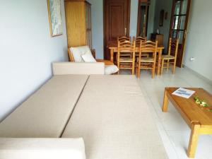 Posezení v ubytování Apartamento fontiñas Sanxenxo montalvo