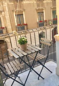 Balkón nebo terasa v ubytování Casa del corso