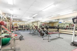 Fitnesscenter och/eller fitnessfaciliteter på Quality Inn Shelburne - Burlington
