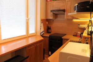 Kuchyň nebo kuchyňský kout v ubytování Apartman Tatry + 7 fotografií