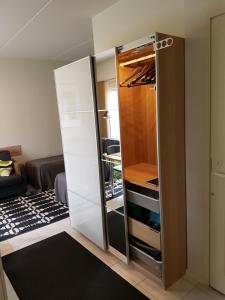 Postel nebo postele na pokoji v ubytování Ylläs Kanerva 107