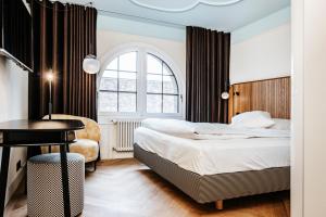 Katil atau katil-katil dalam bilik di Best Western Plus Hotel Bern +37 gambar
