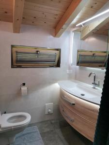 Koupelna v ubytování Ferienhaus Elisabeth