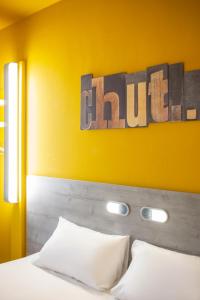 Postel nebo postele na pokoji v ubytování ibis budget Amsterdam Airport