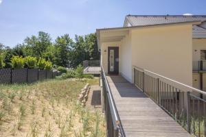 Ein Garten an der Unterkunft Ferienwohnung Windherz