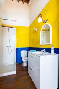 Kylpyhuone majoituspaikassa La Muralla