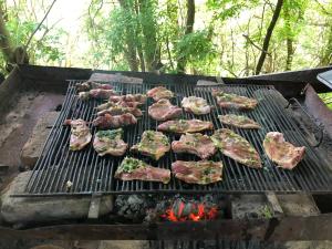 Barbacoa del bed and breakfast