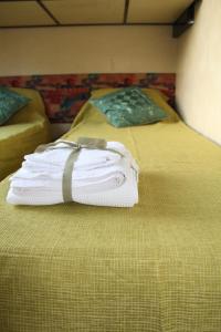 Krevet ili kreveti u jedinici u okviru objekta Lago Secco Bed & Breakfast Country House