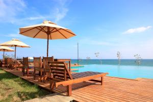 Landskap semula jadi dekat dengan resort