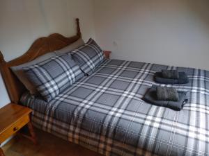 Postel nebo postele na pokoji v ubytování Le Botcol