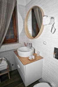 Ein Badezimmer in der Unterkunft B&B villa al mare