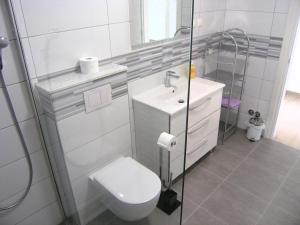 Kúpeľňa v ubytovaní Apartmani Krajinovic