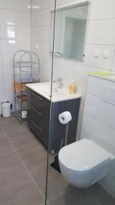 Kúpeľňa v ubytovaní Apartmani Krajinovic