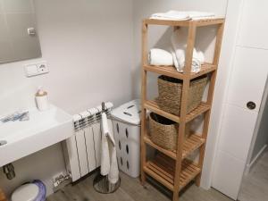 Ένα μπάνιο στο Estudio-apartamento Cancún +15 φωτογραφίες