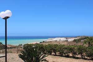 vista sull'oceano da un vigneto di B&B L'EDEN DI CAPO BIANCO a Montallegro