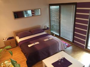 Postel nebo postele na pokoji v ubytování Hostel Lega House