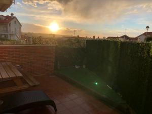 The sunrise or sunset as seen from Az apartmant or nearby