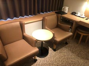 Posezení v ubytování Kobe Luminous Hotel Sannomiya