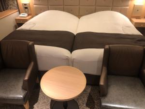 Posezení v ubytování Kobe Luminous Hotel Sannomiya