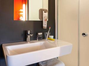 Koupelna v ubytování ibis budget Amsterdam Airport
