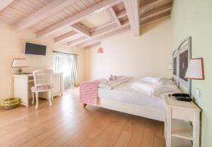 TV a/nebo společenská místnost v ubytování Hotel Villa Moron