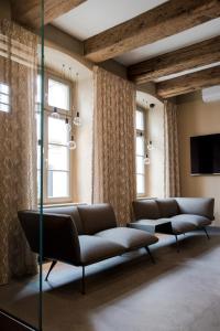 Posezení v ubytování Hotel Spichrz