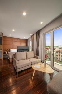 Posezení v ubytování KEGON Hotel