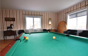 a billiard room with a pool table at Awesome Home In Tidaholm With Kitchen in Älvstorp